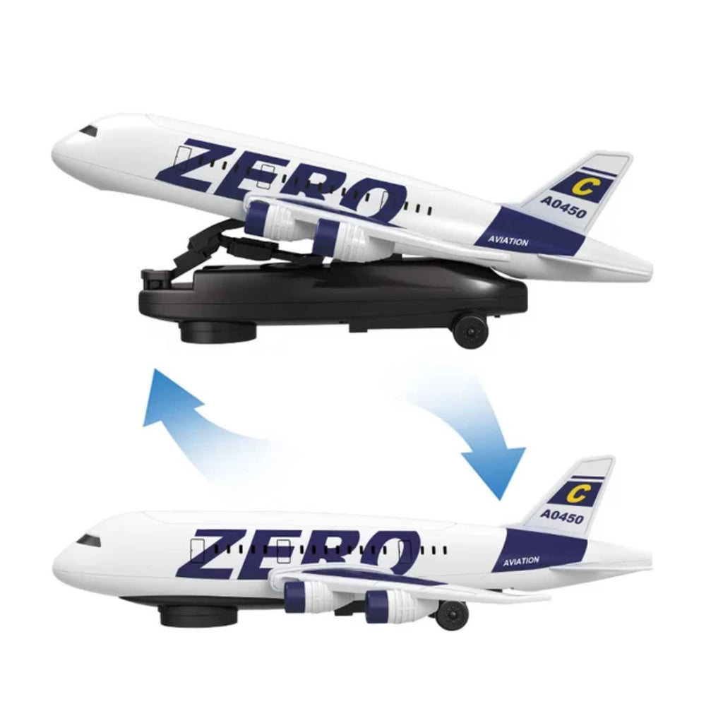Zero Aircraft Airplane Airbus With Light & Sound For Boys & Girls Kids