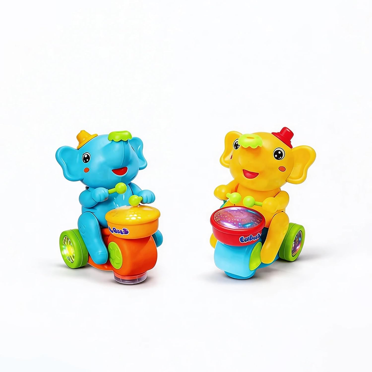 Kids Elephant Drummer Toy with Levitating Ball & Lights | Fun & Educational Toy for Kids Boys & Girls