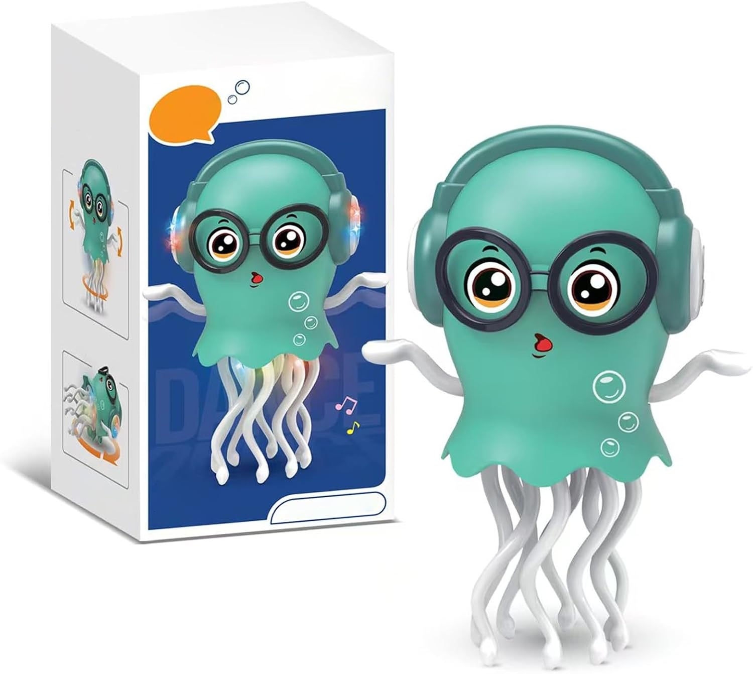Musical Toys Interactive Electric Octopus Musical Toys | Interactive Rechargeable Educational Games Prank Stuff, Funny Games for Kids Birthday Party Favors
