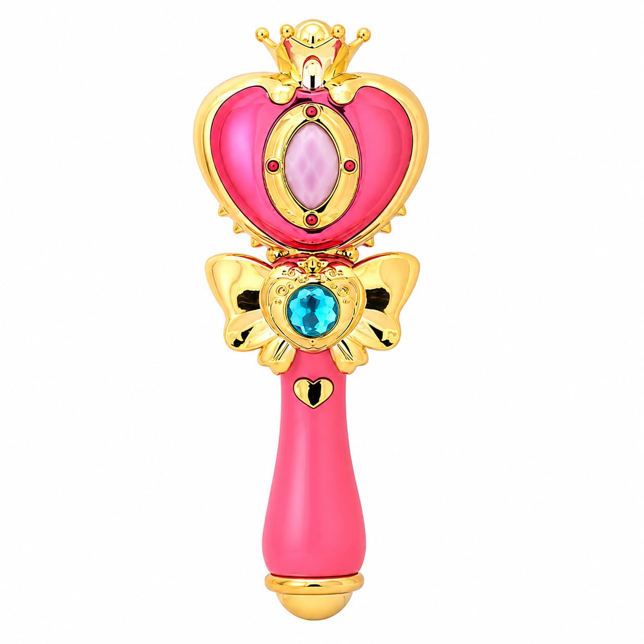 lastic Electronic Magical Fairy Princess Wand Styling Stick with LED Flashing Lights, Music & Glossy Shine Toy