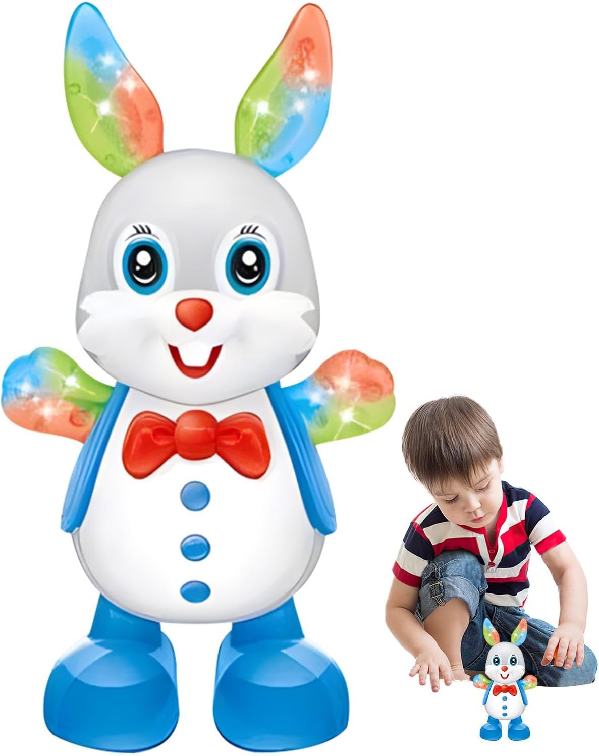 Light-Up Musical Dancing Rabbit Electric Kids Toy