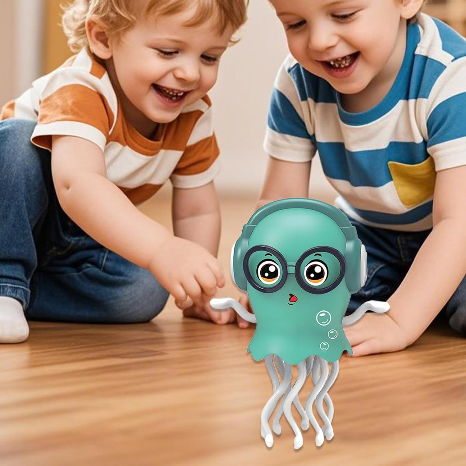 Musical Toys Interactive Electric Octopus Musical Toys | Interactive Rechargeable Educational Games Prank Stuff, Funny Games for Kids Birthday Party Favors