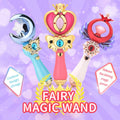 lastic Electronic Magical Fairy Princess Wand Styling Stick with LED Flashing Lights, Music & Glossy Shine Toy