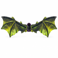Green dinosaur wings for kids, dragon costume wings for dress-up and pretend play