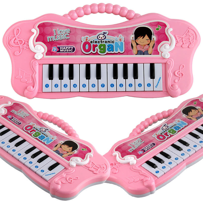 3D image changing 24-key animal electronic keyboard