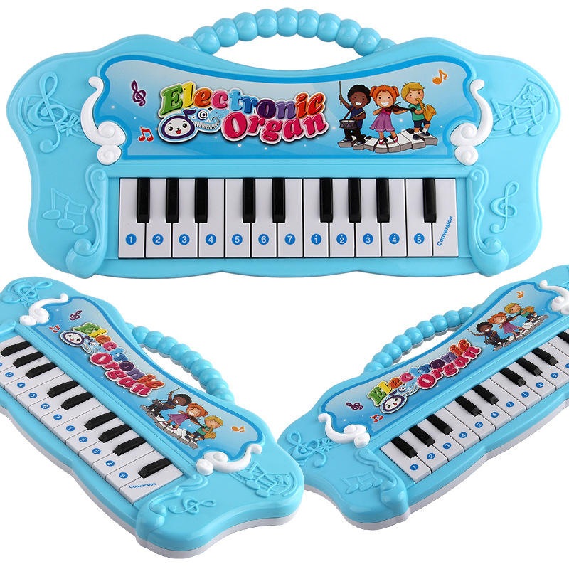 3D image changing 24-key animal electronic keyboard
