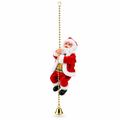 Moving Climbing Santa Christmas Decoration with Music | Hanging Santa with Bell | Christmas Tree & Home Decor