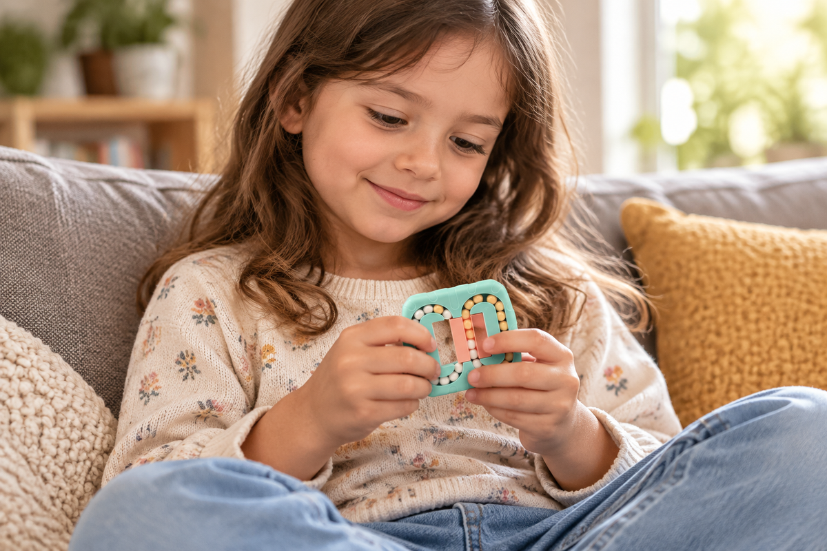 Small sensory fidget toy age 3 plus