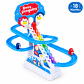 Happy penguin climbing stair toy for toddlers