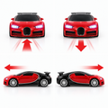 Forward, reverse, left and right movement arrows for the RC sports car