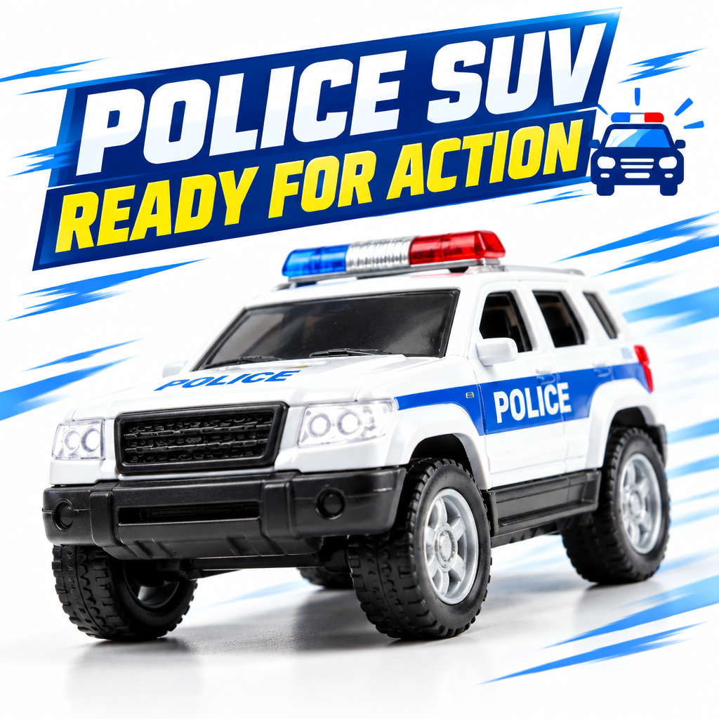 Police SUV toy vehicle