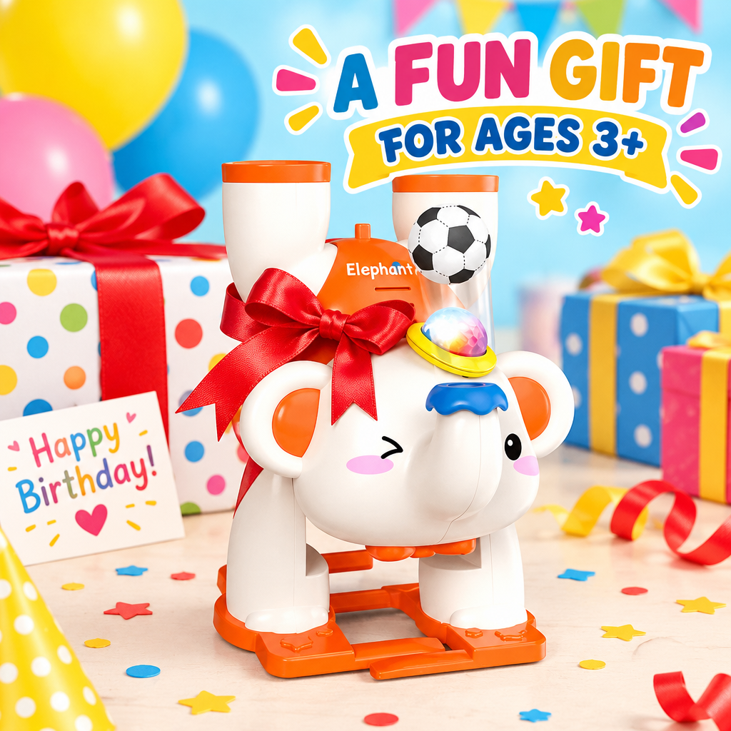 Walking Elephant Toy gift presentation