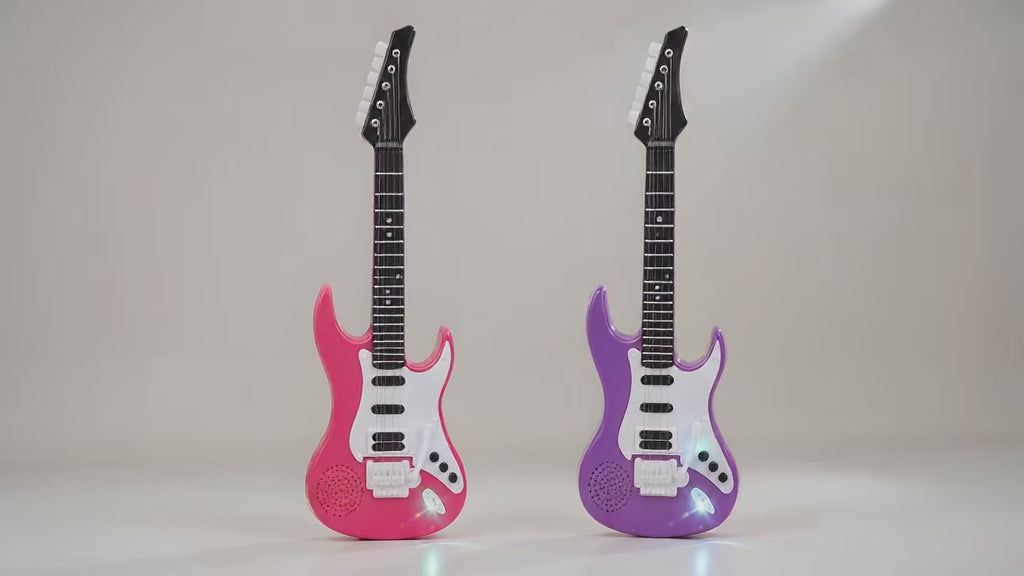 Kids Light-Up Musical Guitar Toy | Electric Guitar-Style Toy with Lights & Music | Age 3+