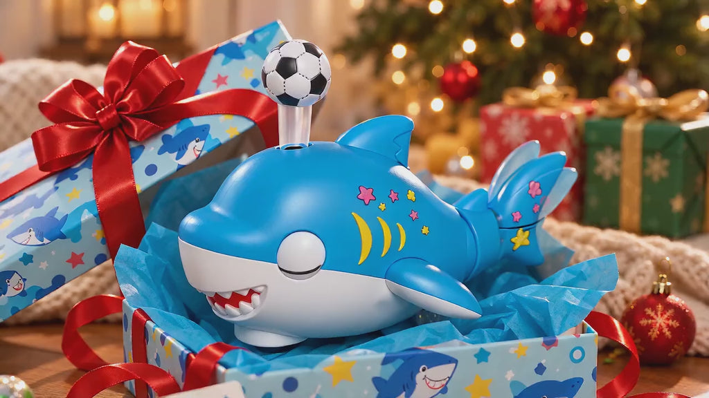 Bump & Go Shark Toy for Kids – Interactive Moving Shark with Lights & Music | Age 3+